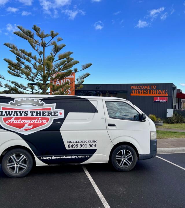 Always There Automotive mobile mechanic servicing Geelong and surrounds