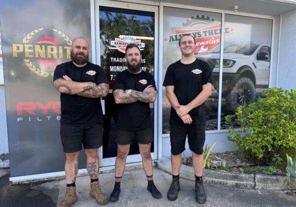 Always There Automotive Southport mechanic team